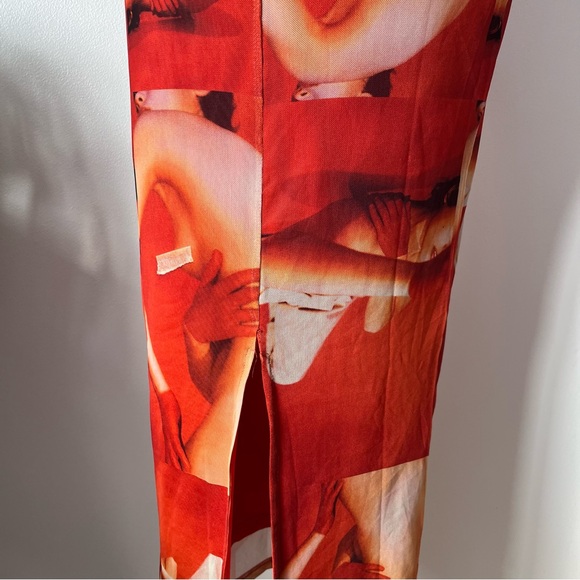 Tiger Mist Womens Maxi Bodycon Dress sz XS baddie - Picture 6 of 8